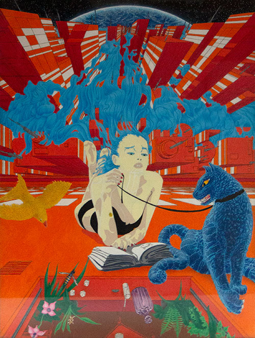 Acrylique sur papier Galerie d'arts à Clamecy